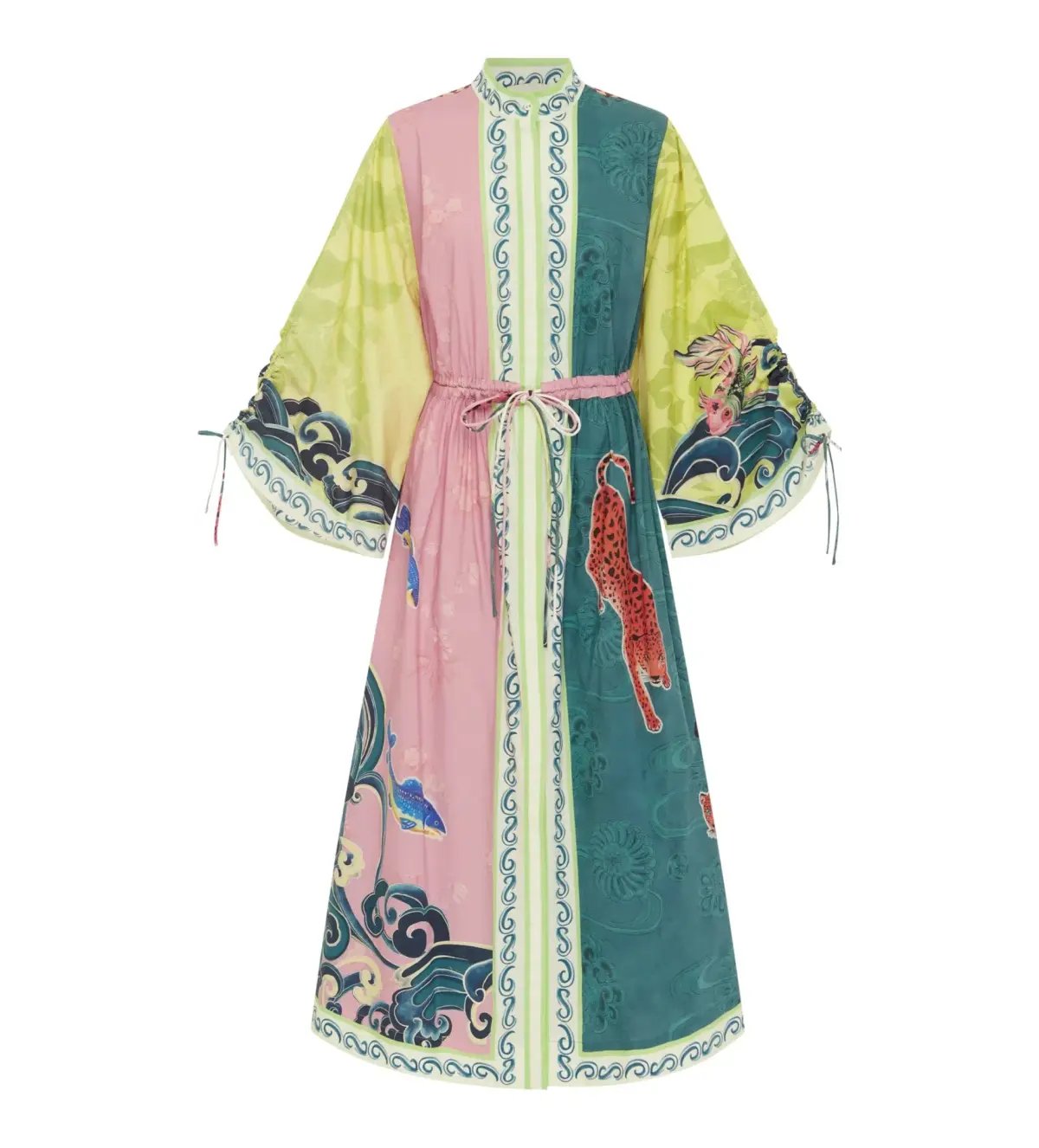 Alemais Rochester Shirtdress Midi Dress Multi Size 10 photo 4