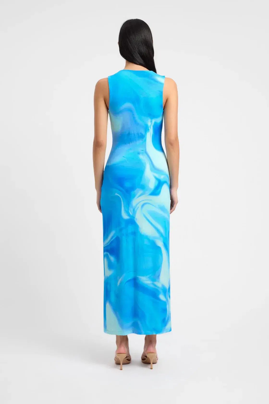 Kookai Haven Maxi Dress Blue Size 8 photo 3