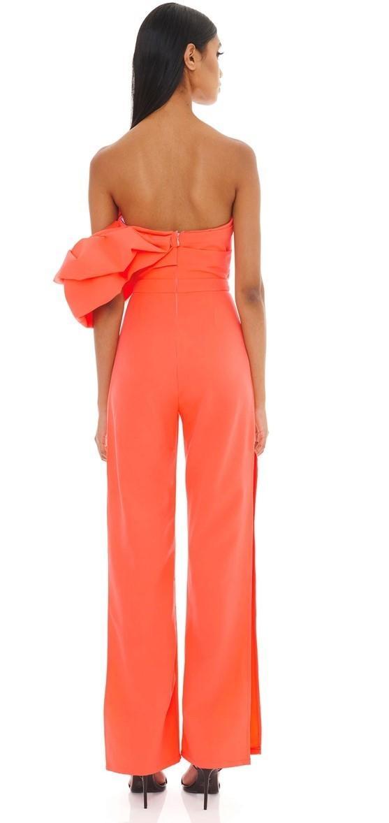 Eliya The Label Layla Pantsuit Orange Size 12 photo 2
