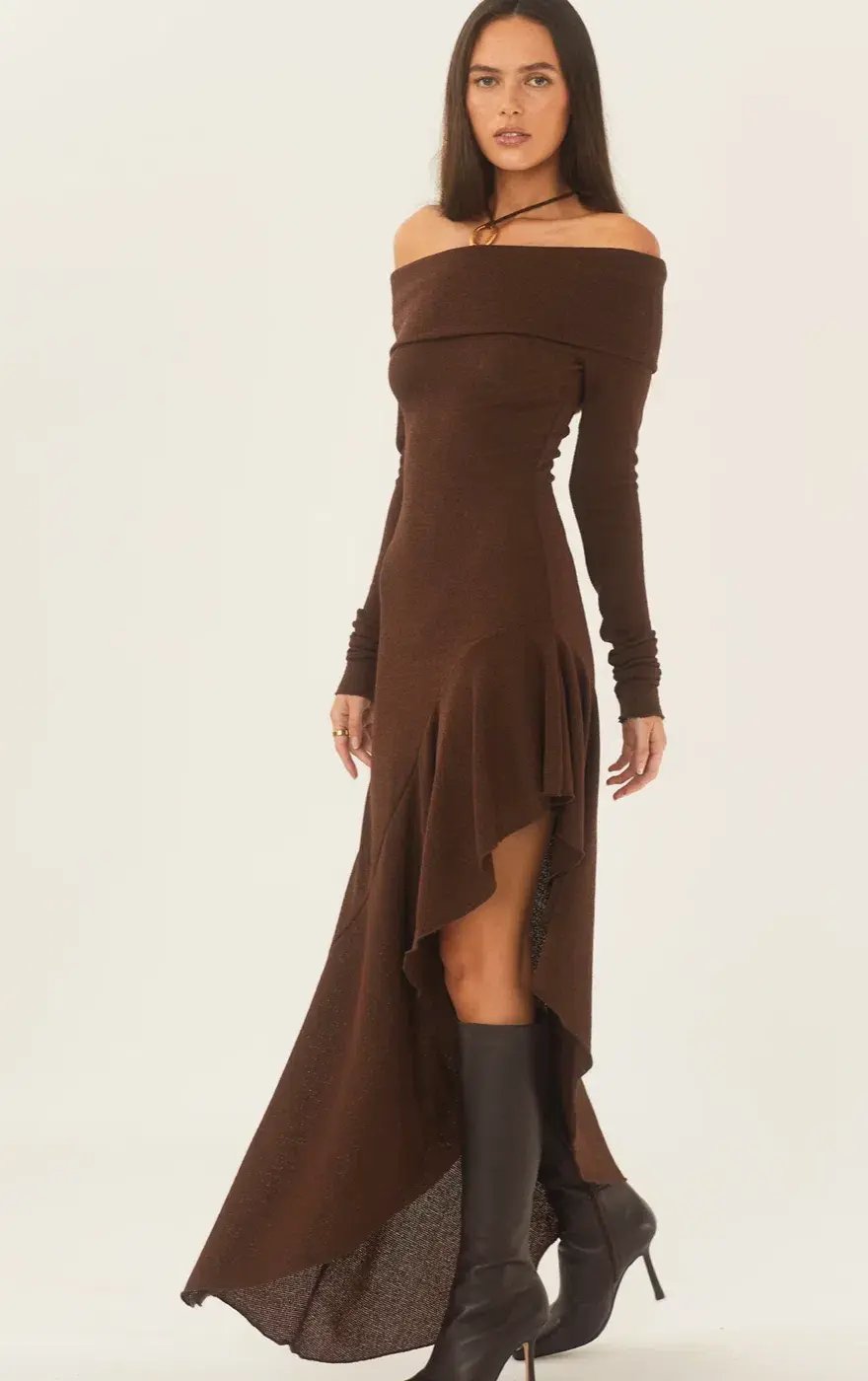 Arcina Ori Bella Dress Brown Size AU 6 photo 3