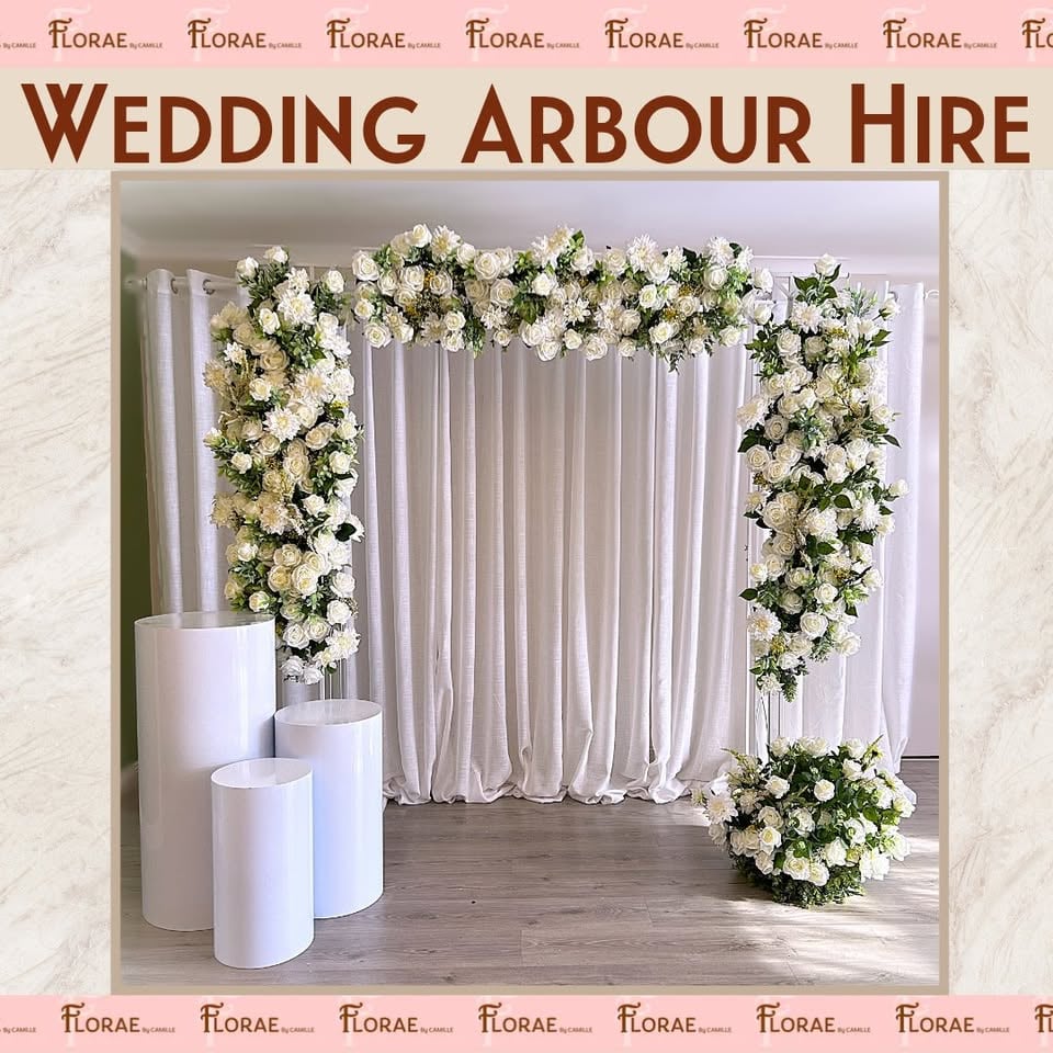 Wedding Flowers + Arbour + Flowers + Wedding Decor Hire photo 6