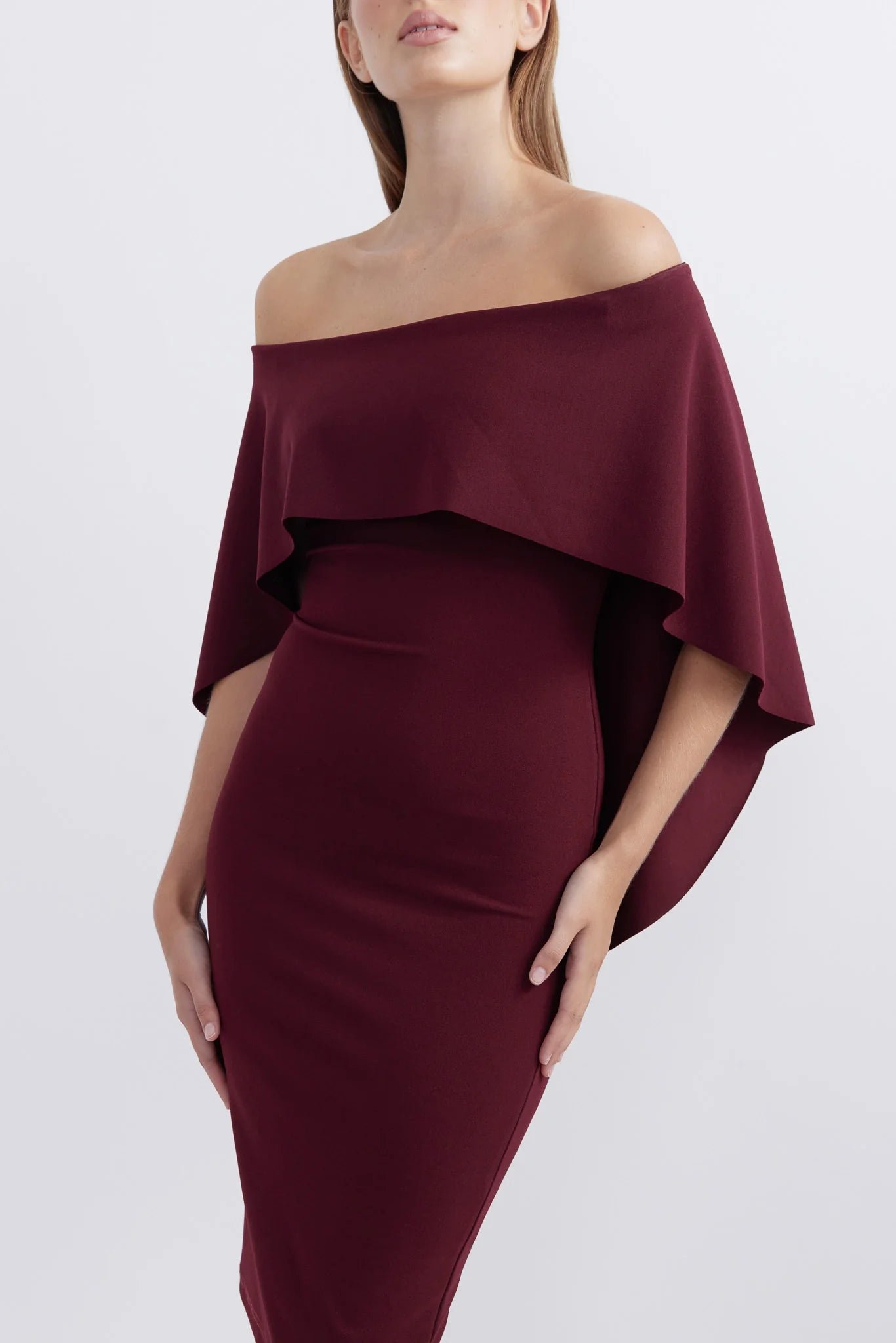 PASDUCHAS COMPOSURE LONG MIDI - WINE photo 2