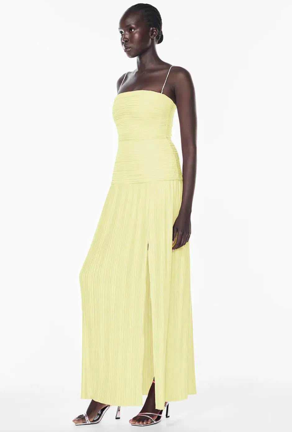 Manning Cartell Royal Debut Maxi Dress - Lemon Yellow AU 6 photo 2