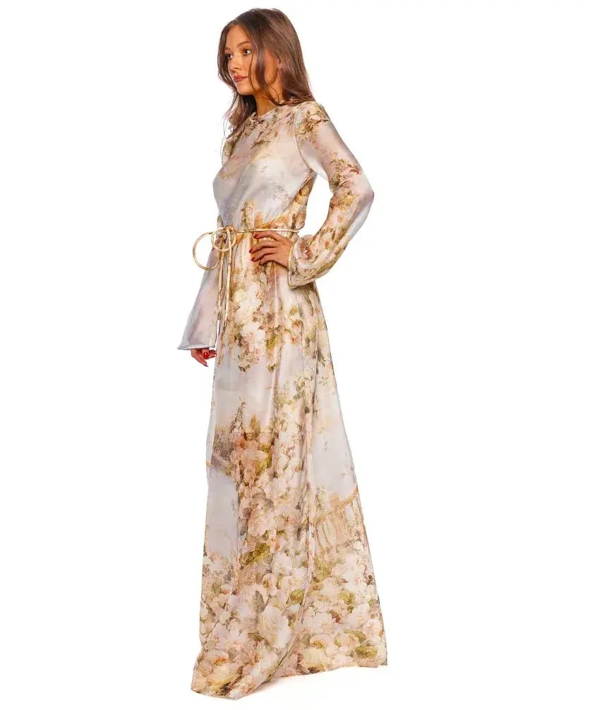 Zimmermann Luminosity Bias Silk Dress - Size 0P / AU 6 photo 4