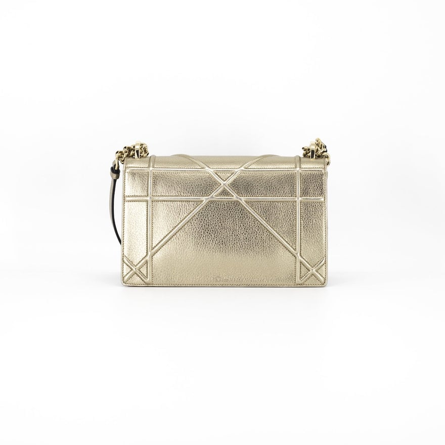 Dior Medium Diorama Flap Bag Champagne photo 2