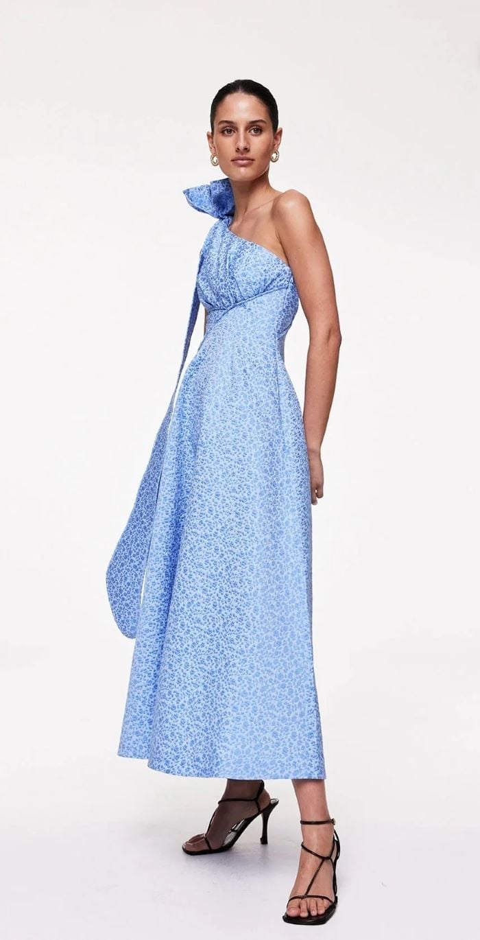 Rachel Gilbert Emiliano Malea Dress in Blue photo 3