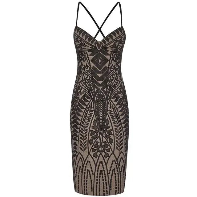 Sheike Bliss Lace Dress Black Size 12 photo 2