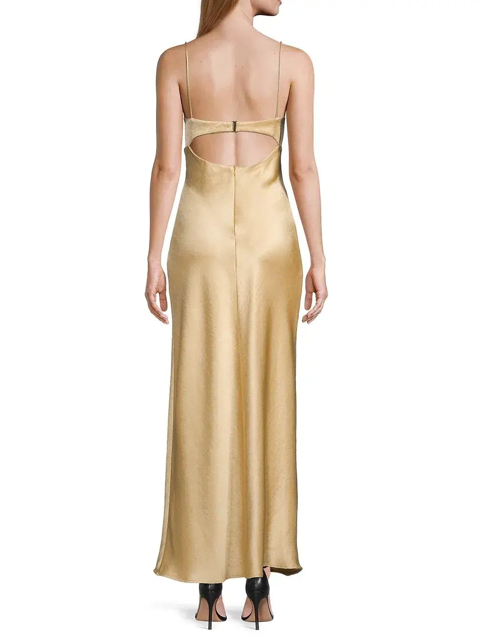 Bec & Bridge Carrie Maxi Dress in Yellow Champagne Size 8 photo 2