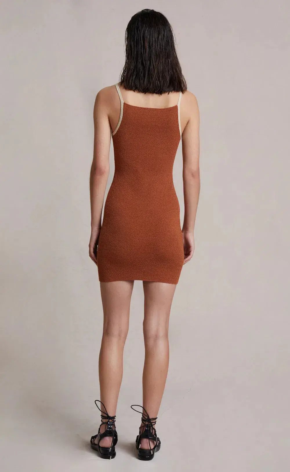 Bec and Bridge Oasis Knit Mini Brown Size AU 8 photo 2