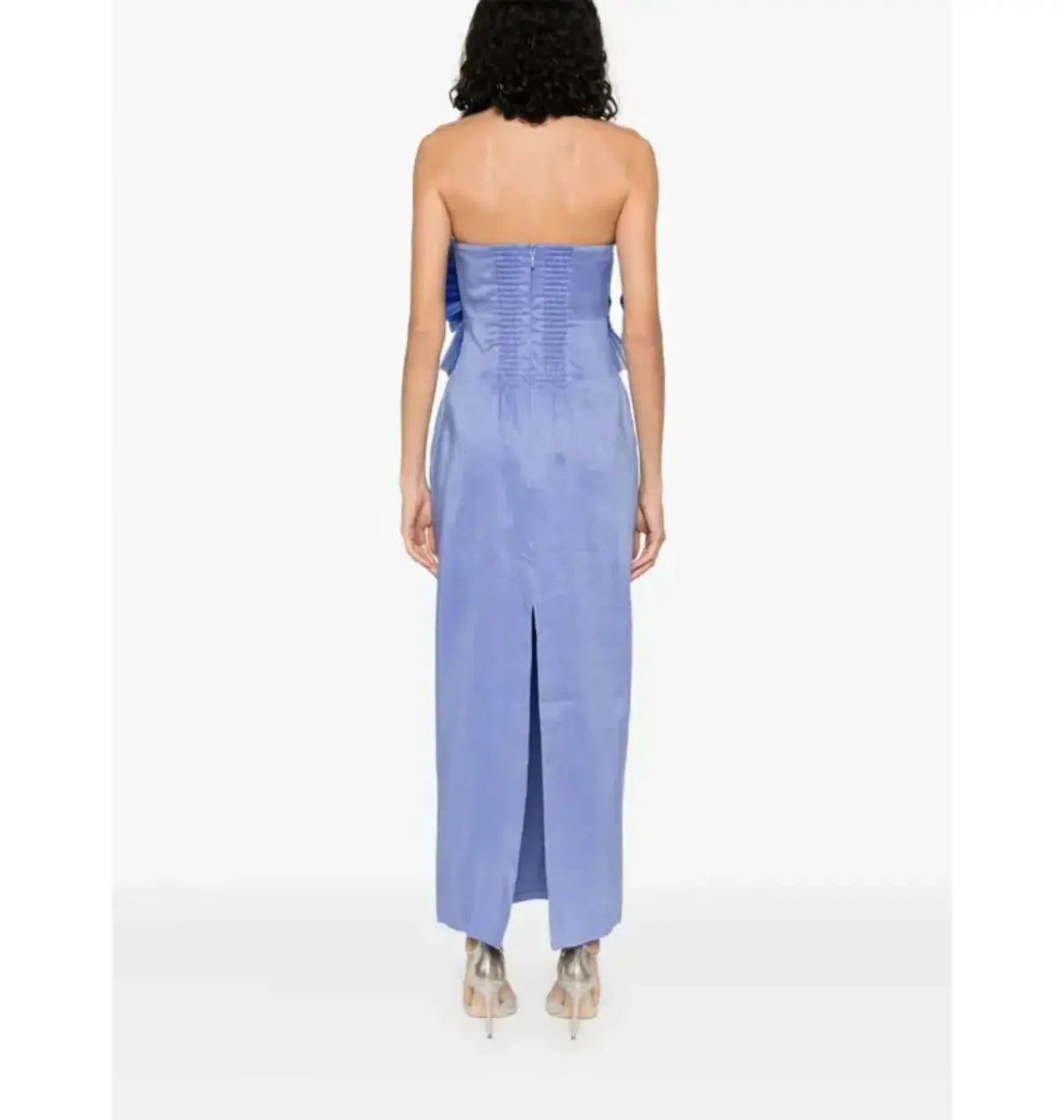 Aje Kira Midi Dress Blue Size 10 photo 3