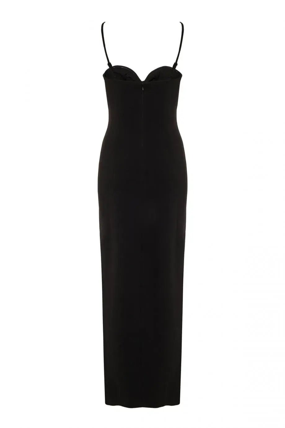 MISHA Ethil Cutout Jersey Dress Black Size 8/S photo 4