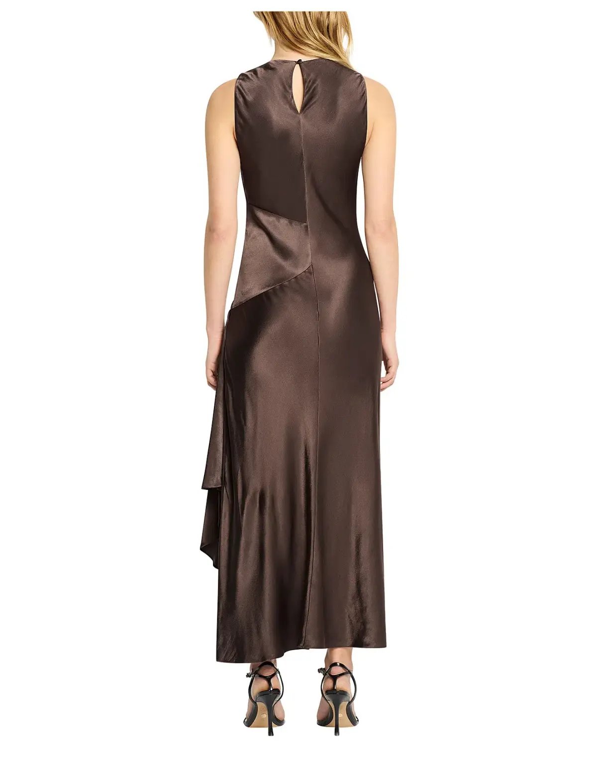 Sass & Bide Good Life Midi Dress Coffee Size 6 photo 2