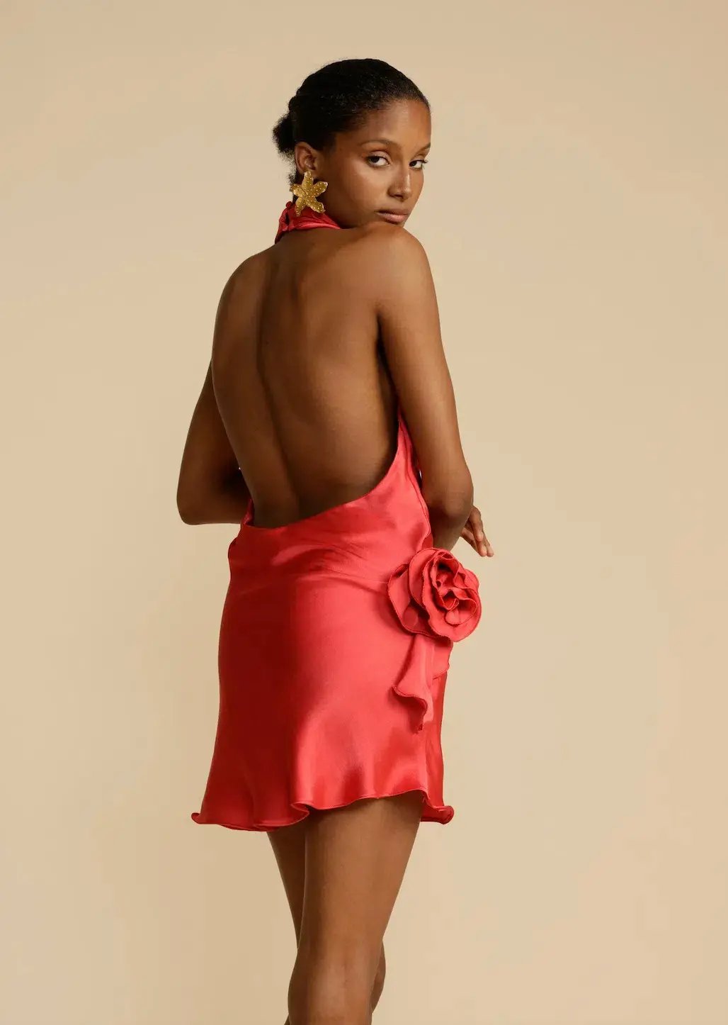 Arcina Ori Rosa Dress Red Size S / AU 8 photo 7
