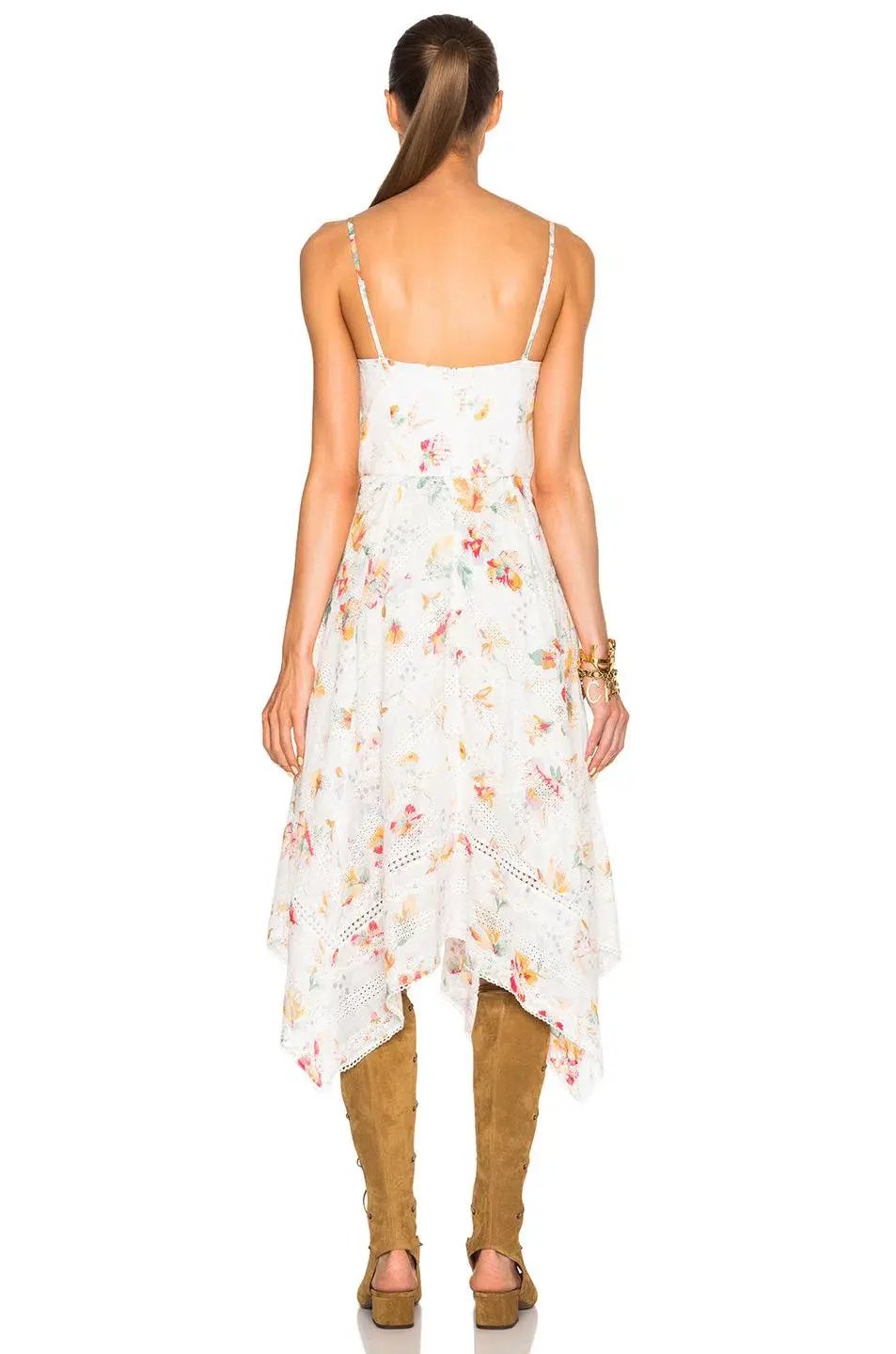 Zimmermann Belle Bustier Midi Dress Floral Size 0 / AU 8 photo 3
