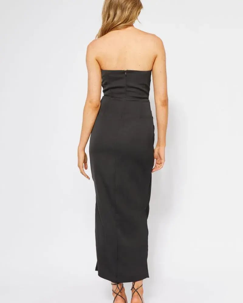 Bianca & Bridgett Evelyn Dress in Black Size 8 photo 3