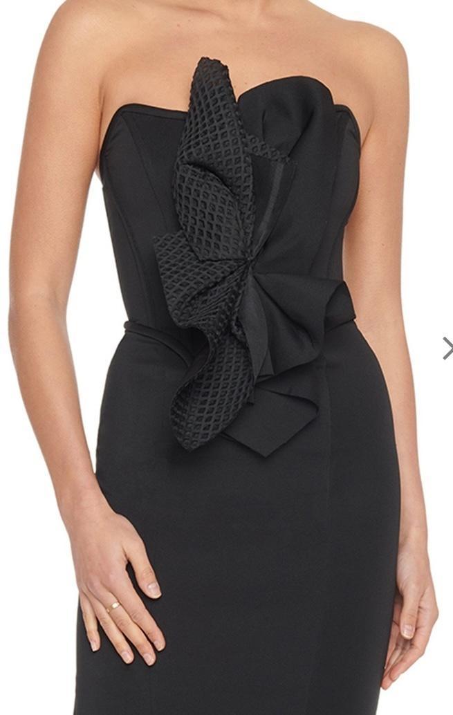 Eliya The Label Louisa Dress Black Size 8 photo 3
