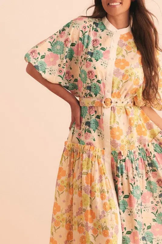 Bohemian Traders Sundance Spliced Dress in Multi Size 12 photo 3