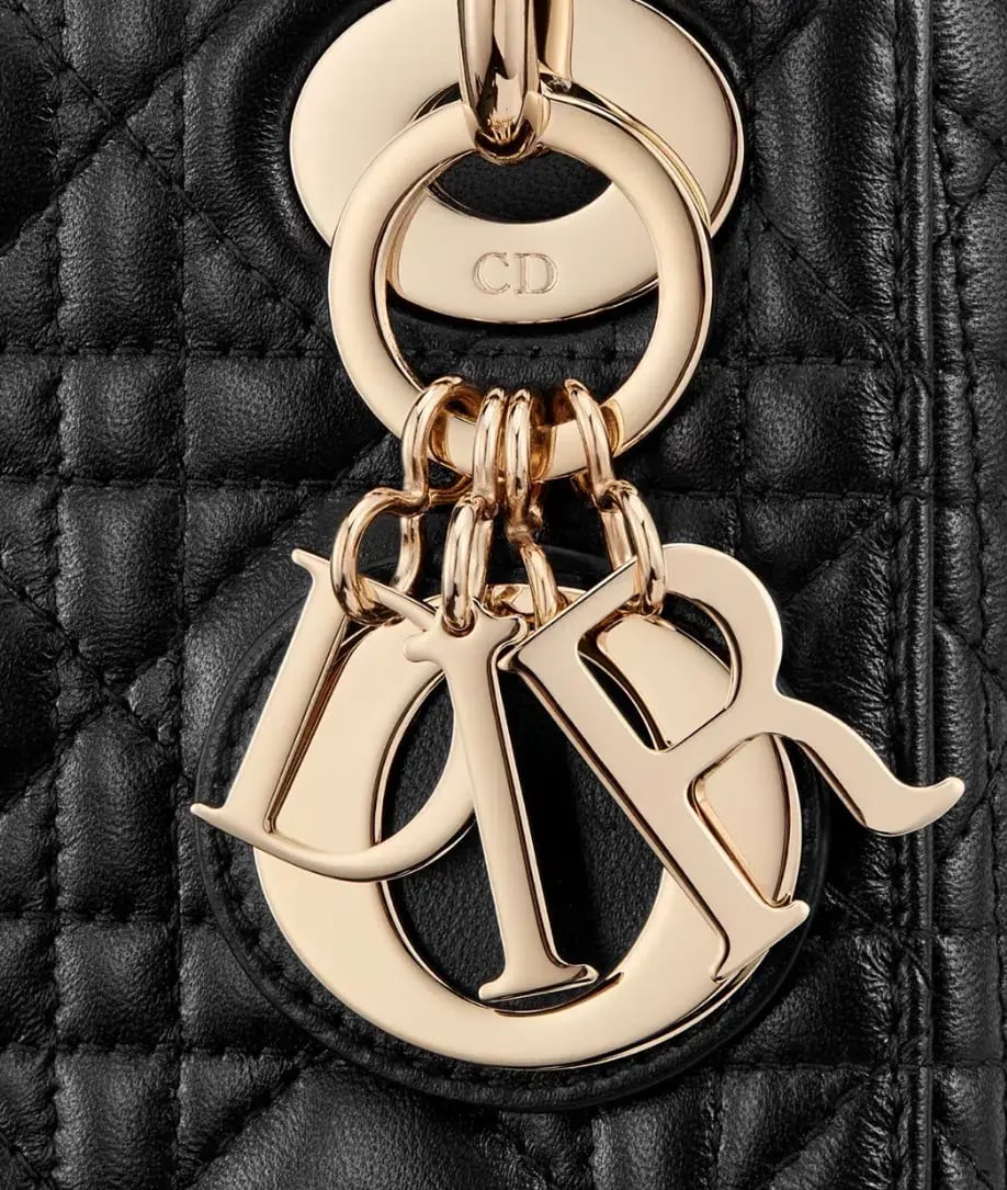 Mini Lady Dior Black Bag photo 7