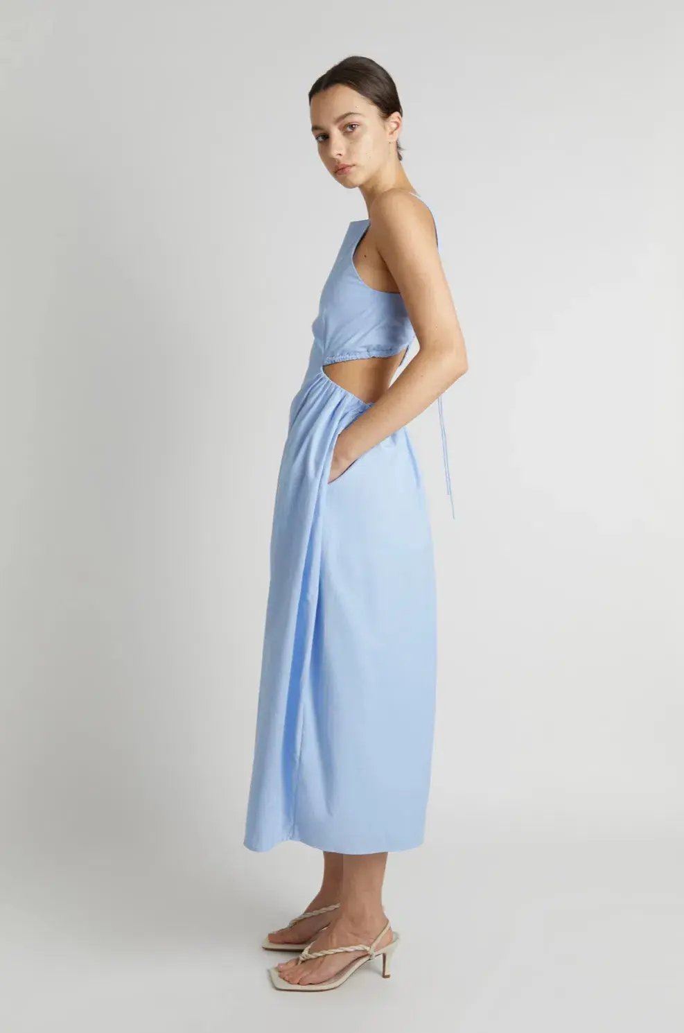 Camilla and Marc Kiri Dress Blue Size 6 photo 2