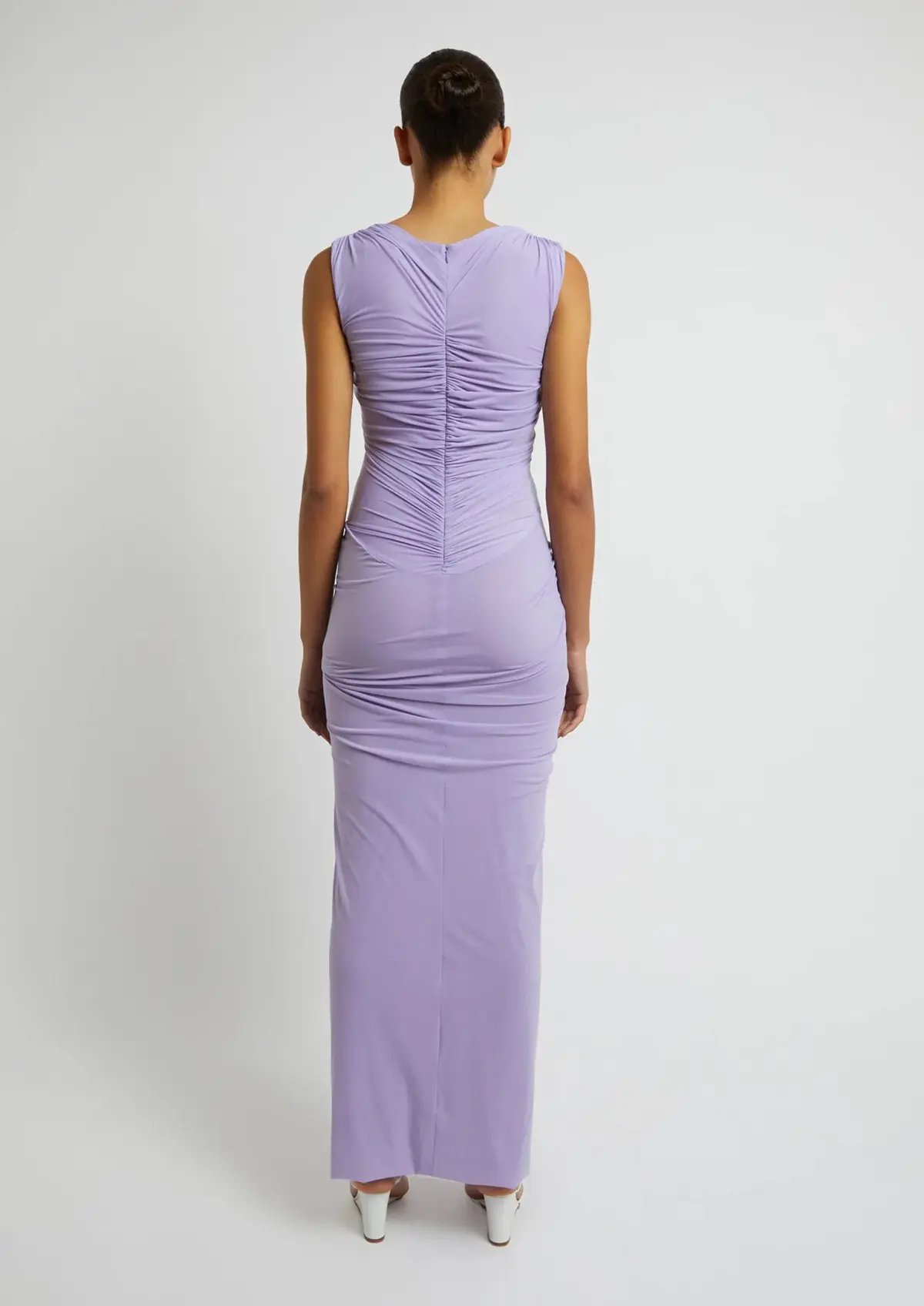 Christopher Esber Venus Tank Dress Lilac Size 6 photo 2