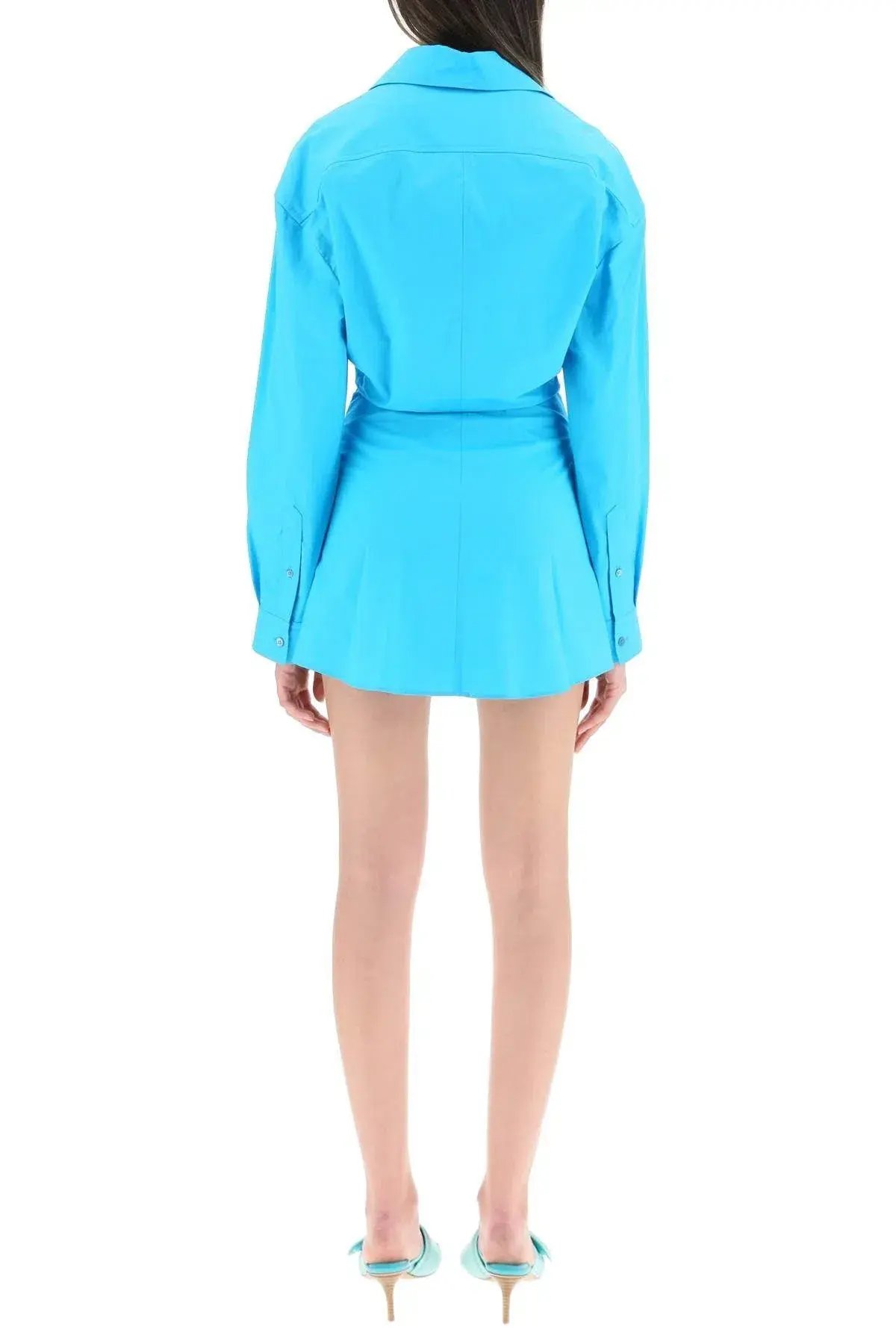 Jacquemus La robe Baunhilha Mini Dress Blue Size 36 / AU 6 photo 3
