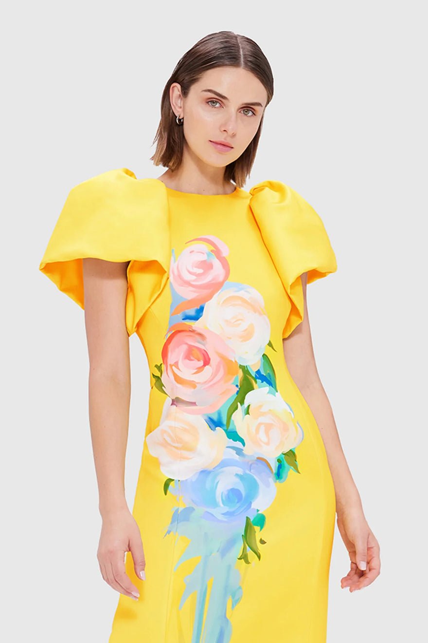 Leo Lin Lucinda Maxi Dress - Bouquet Print photo 2