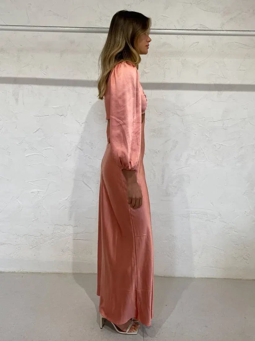 Issy Perfect Stranger Dress Spiced Coral Size 8 photo 4