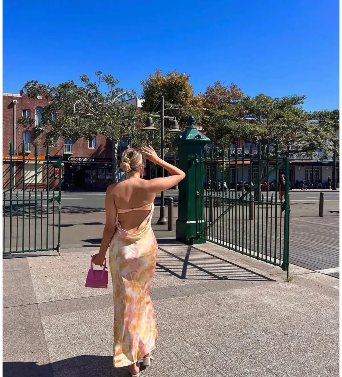 Bec & Bridge Indi Strapless Maxi Floral Size AU 8 photo 5