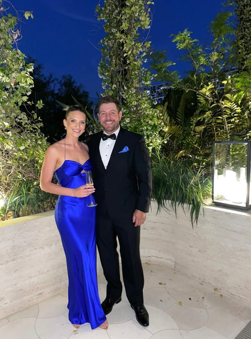 Natalie Rolt Phoebe Dress Electric Blue photo 3