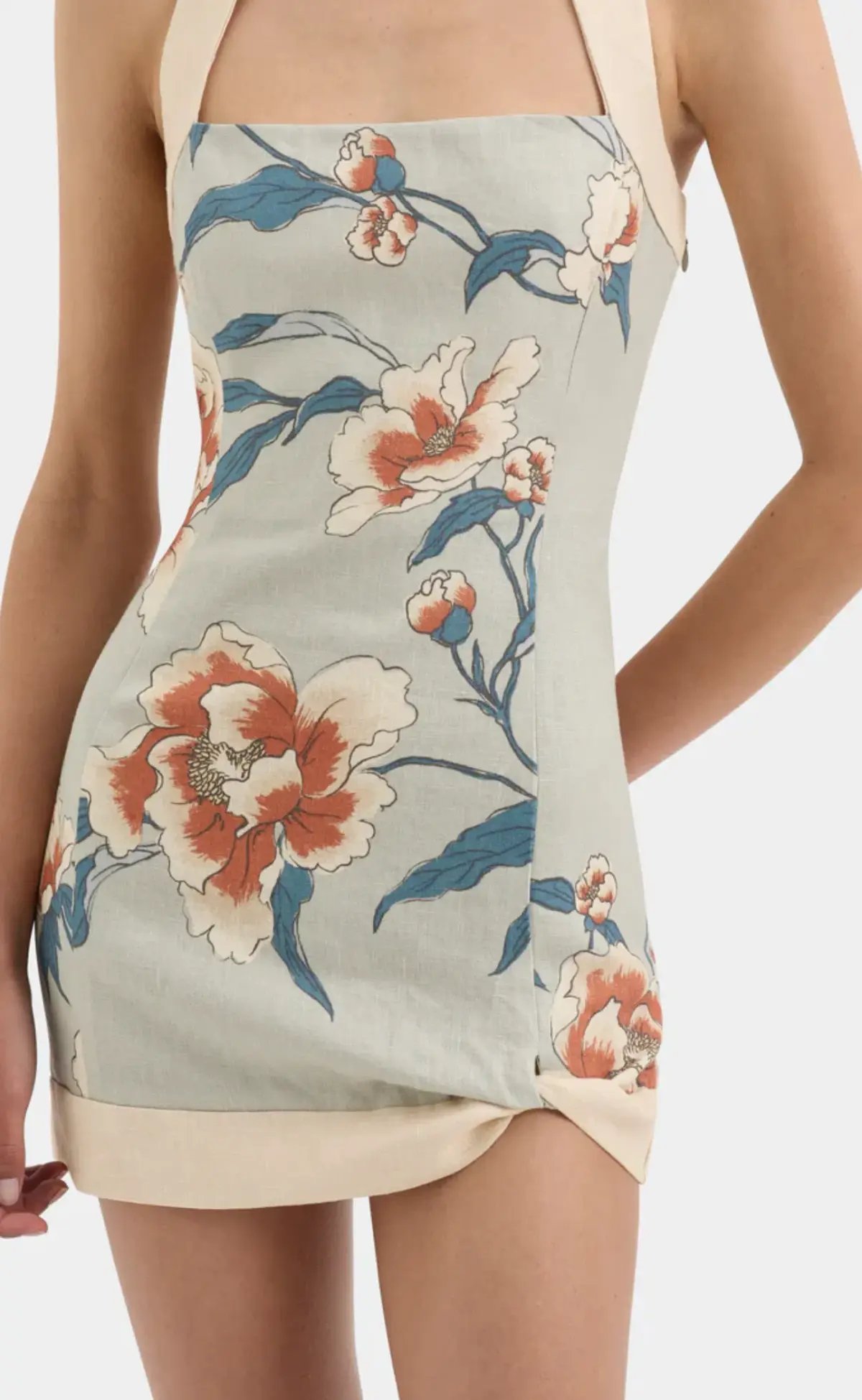 Sir The Label Roisin Mini Dress Bloom Floral Size 1 / AU 8 photo 2