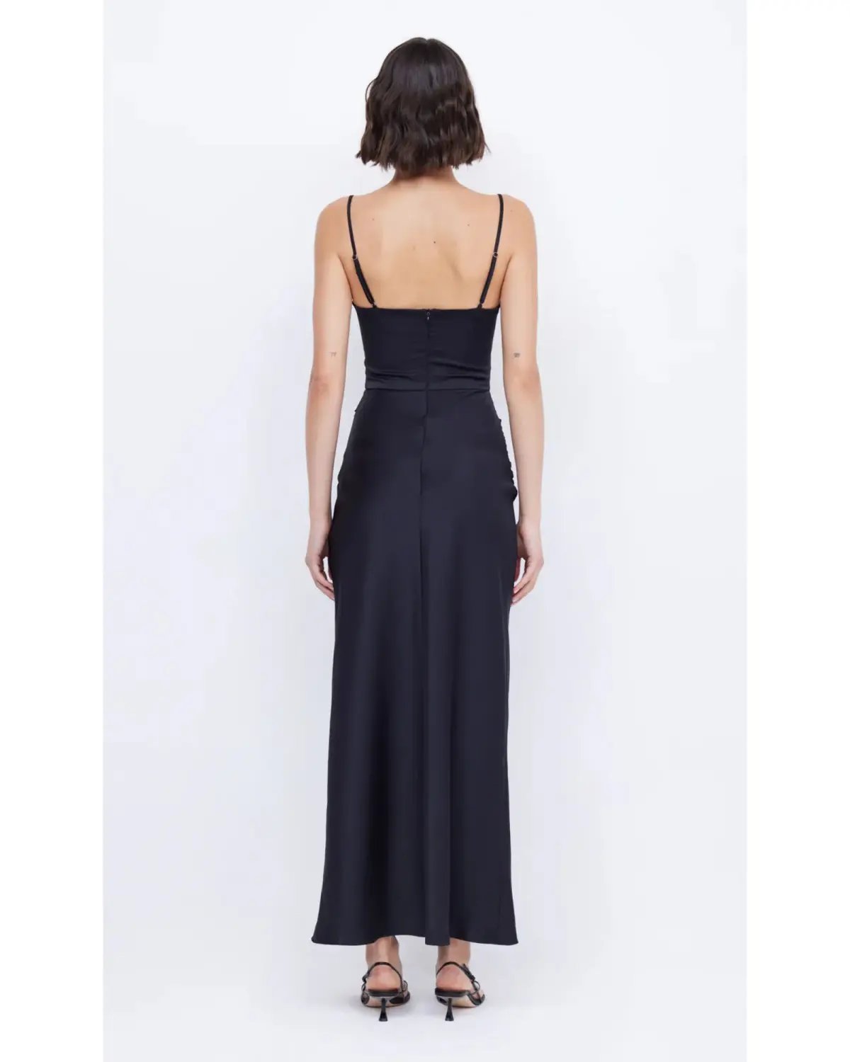 Bec & Bridge Mari Lou Knot Dress Black Size AU 6 photo 3