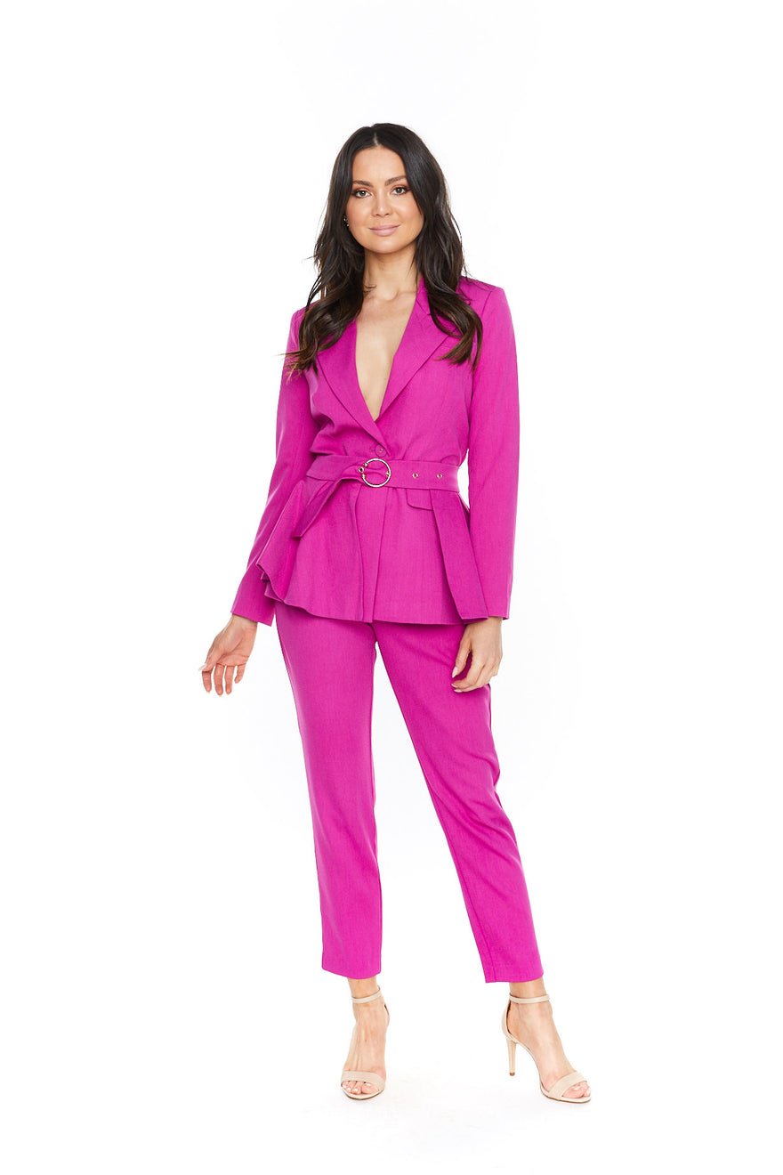 Elliatt Aurora Blazer & Belt Set photo 2