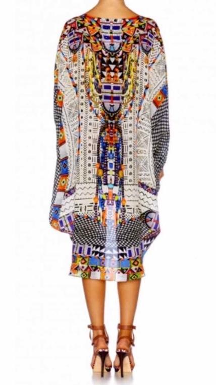 Camilla Echoes of Engai Scoop Back Hem Dress One Size photo 2