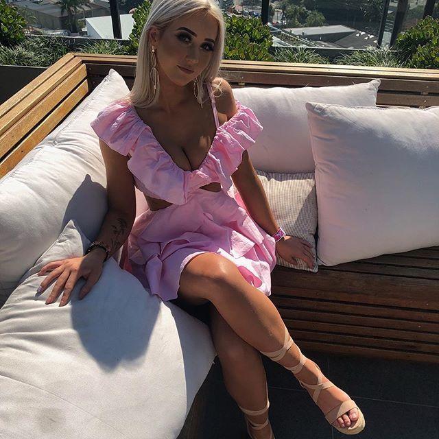 SOFIA THE LABEL | Rose Dress in Baby Pink | Size 6 photo 7
