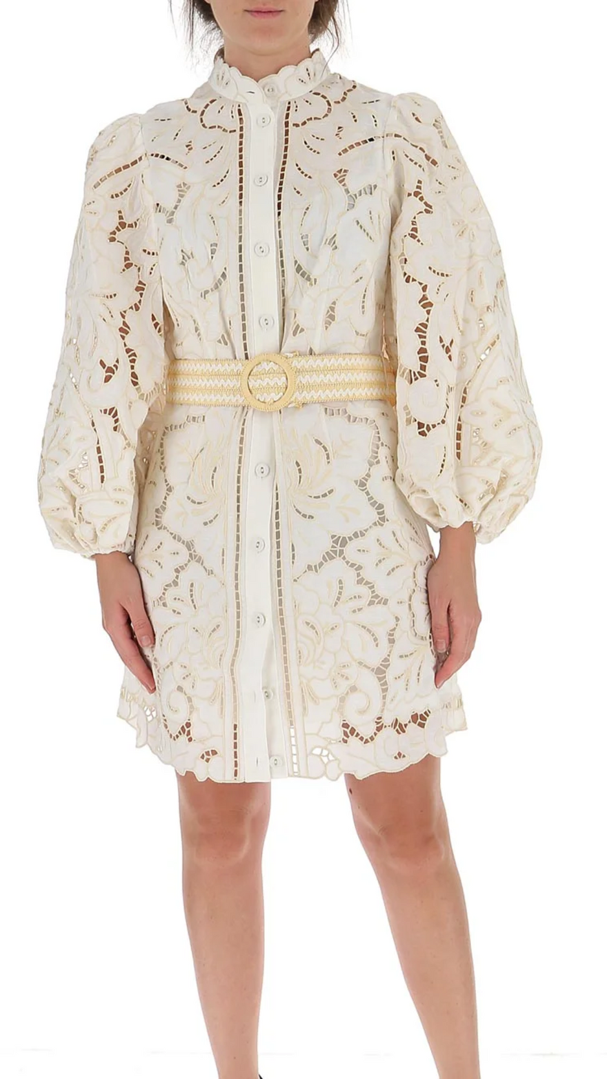 Zimmermann Empire Borderie Short Dress photo 3