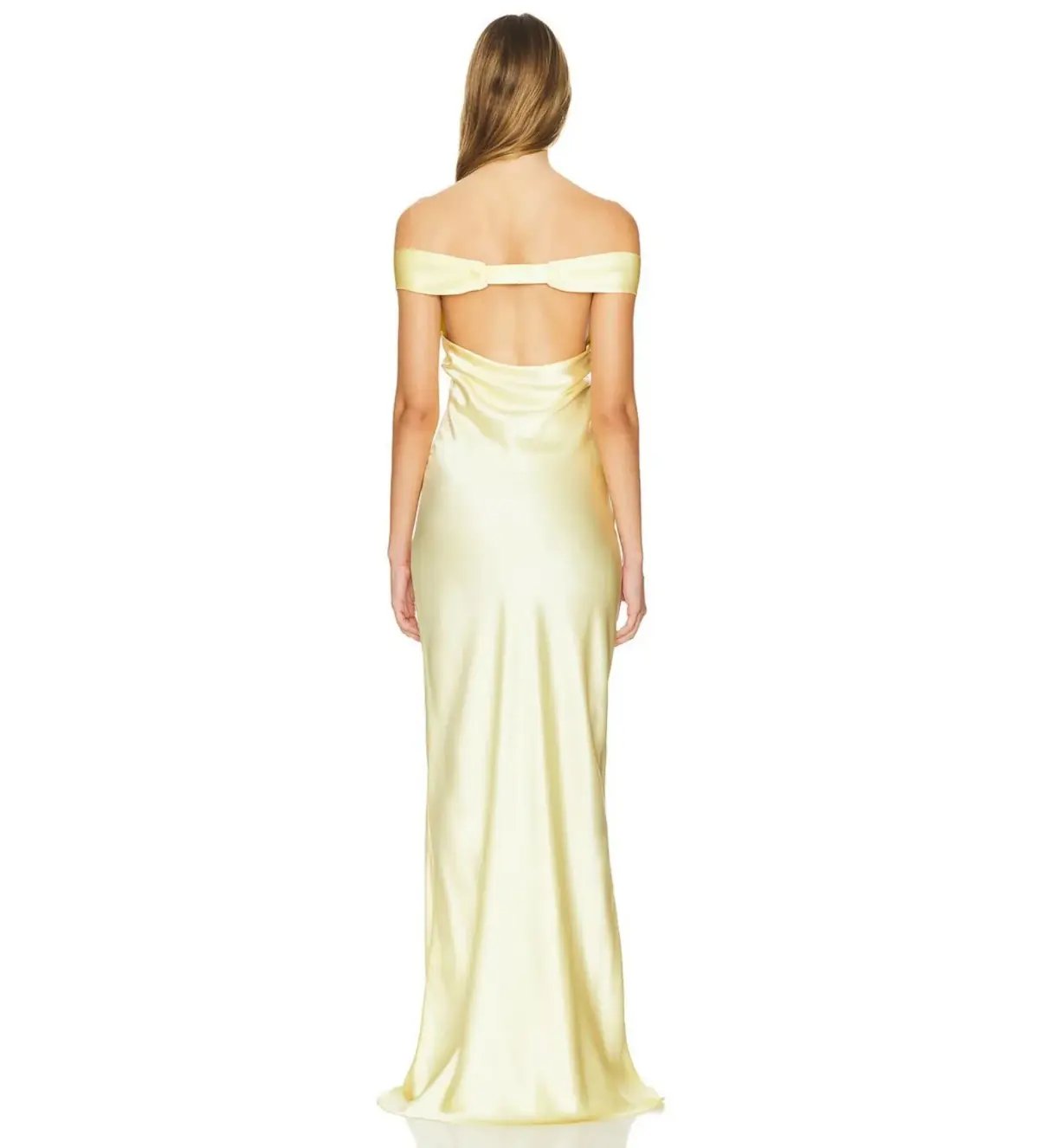 Natalie Rolt Bridget Gown Lemon Size 0/AU 6 photo 3