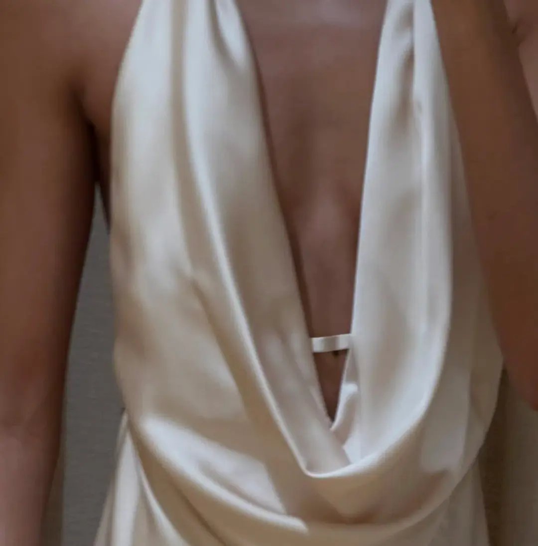 Manning Cartell Charmed Cowl Slip Dress Champagne Size AU 6 photo 2