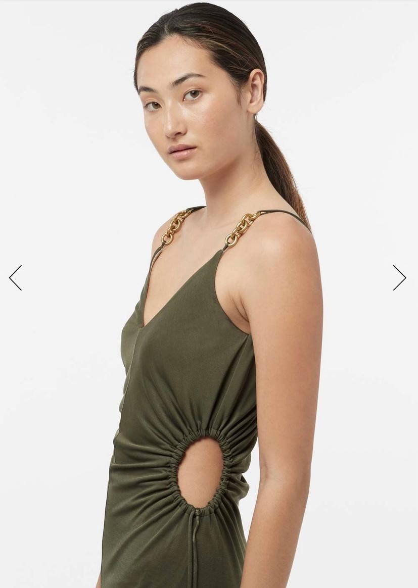 Manning Cartell Perpetual Green Dress Olive Size 6 photo 2