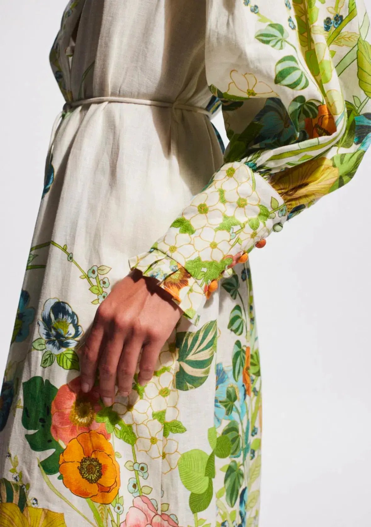 Alemais Constance Shirt Dress Floral Size 16 photo 2