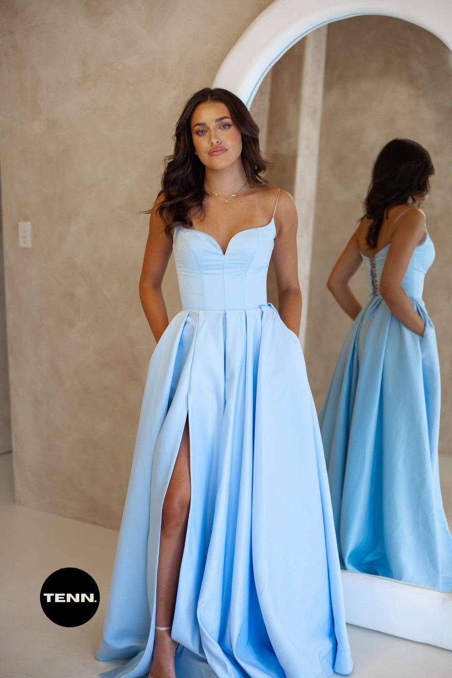 Lia Stublla Isla Gown - Light Blue photo 2