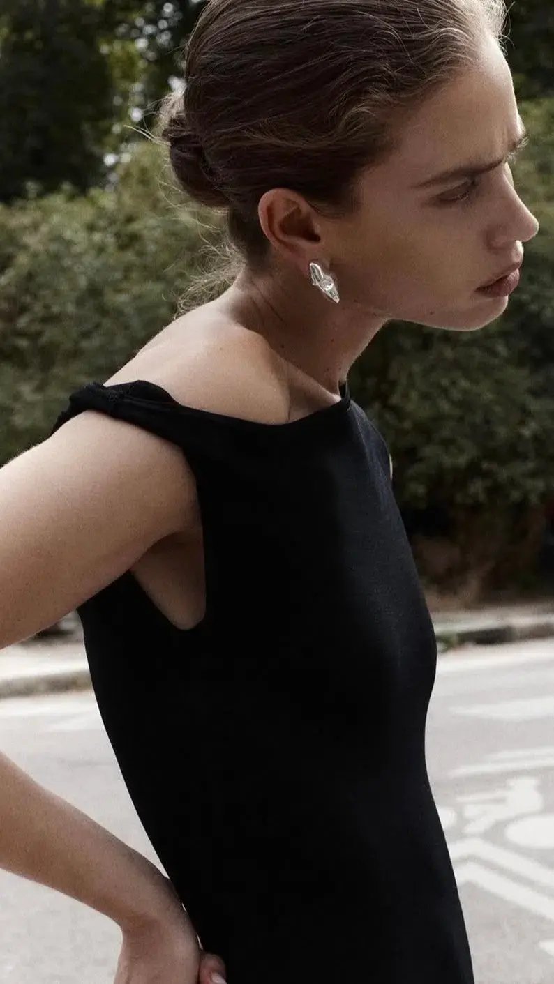 Sir The Label Glow Twist Midi Black Size AU 10 photo 2