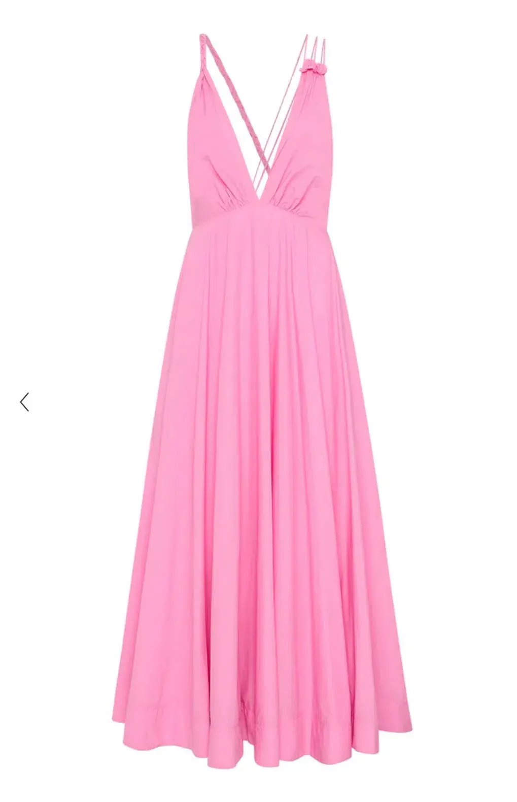 Aje Vellum Maxi Dress Cerise Pink Size 12 photo 5