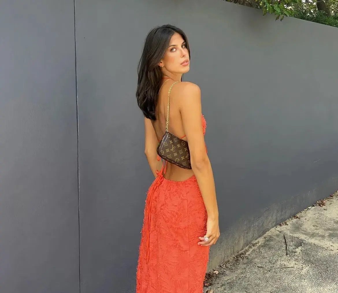 Arcina Ori Kara Dress Burnt Orange Size Small / AU 8 photo 7