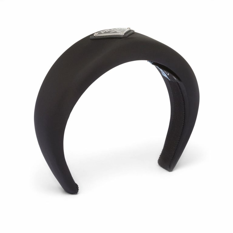 Prada Re-nylon Black Headband photo 2