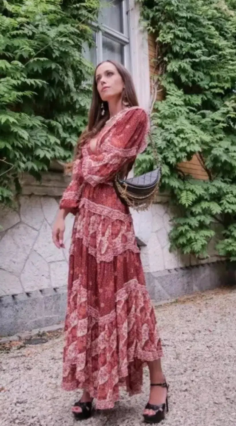 Zimmermann Eyes On Summer Maxi Dress Size AU 12 photo 3