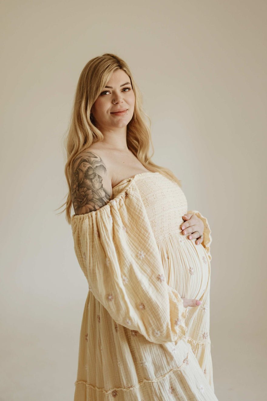 Free People Dahlia Embroidered Maxi Dress photo 2
