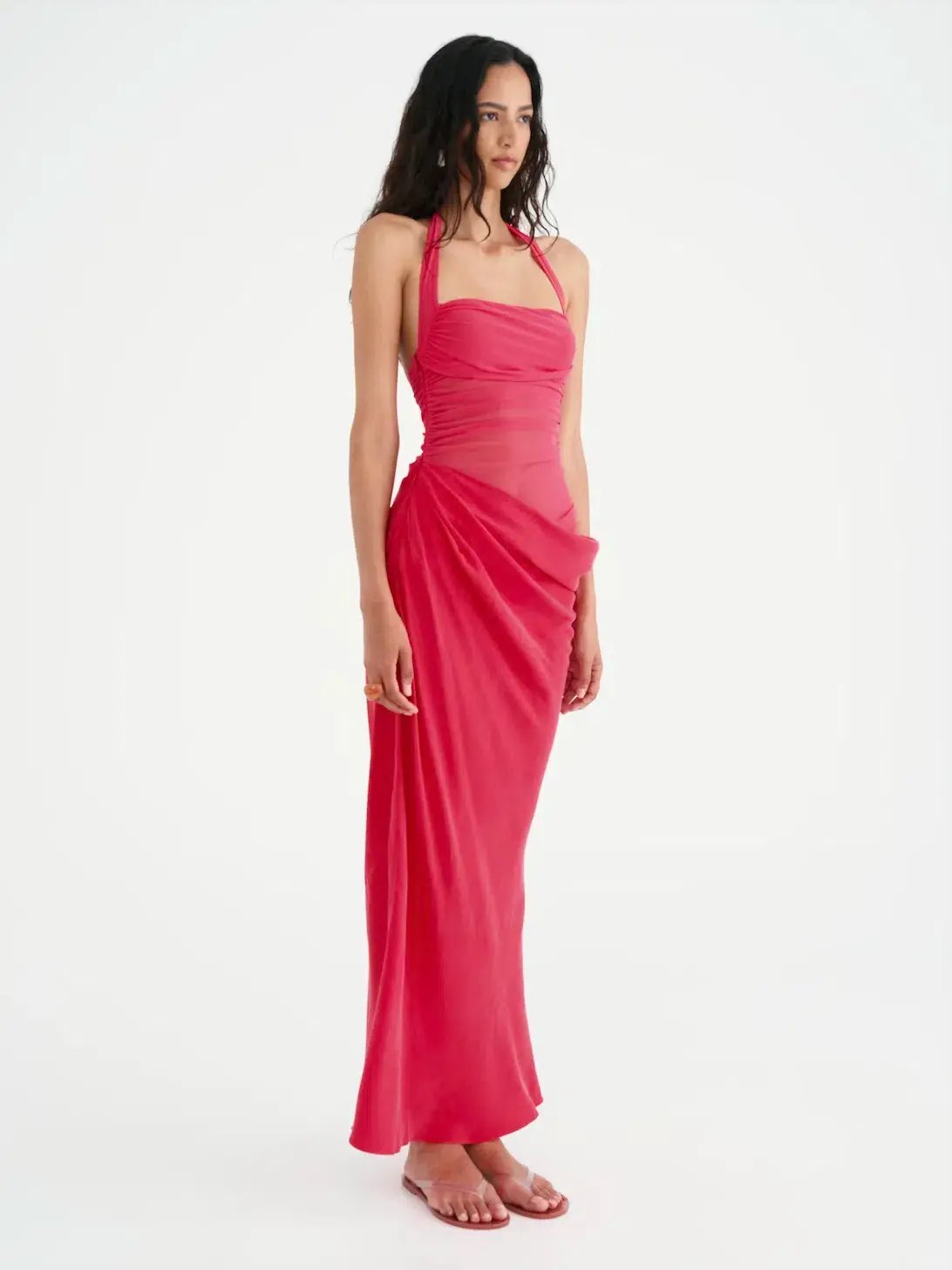 BENNI Gina Dress Red Size 8 / AU 8 photo 3