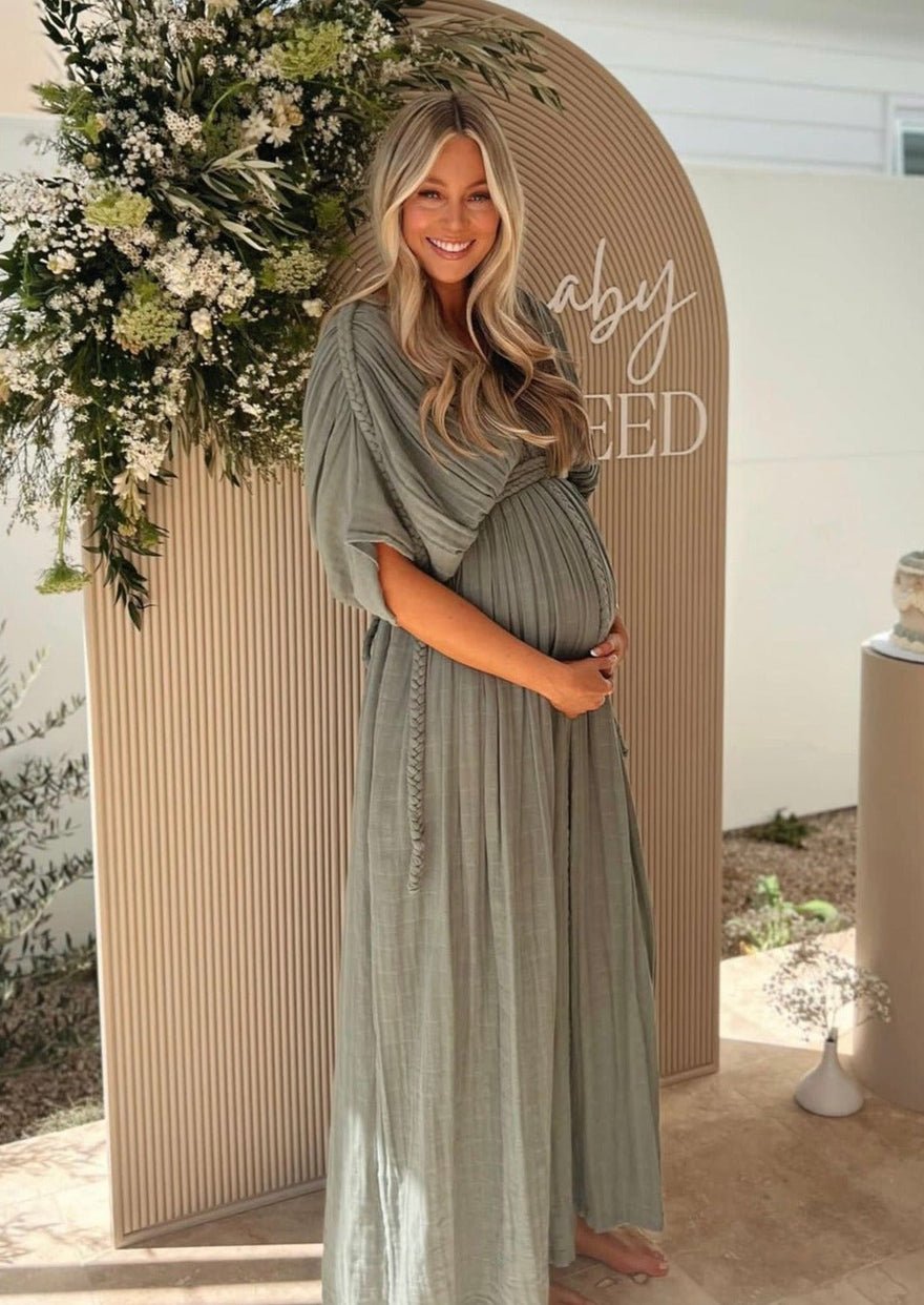 Chic Le Frique Ophelia Maxi Dress, Grey photo 3