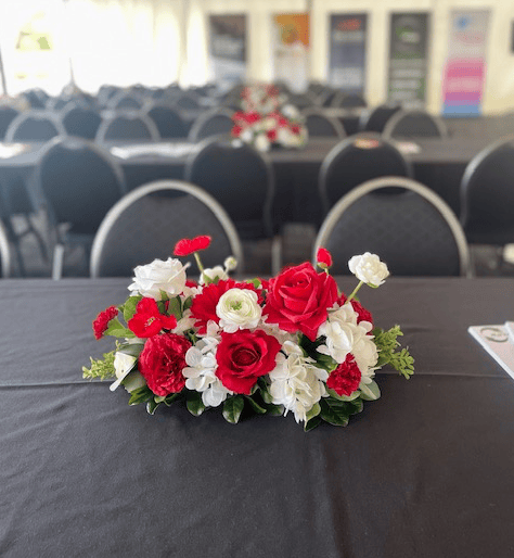 Small Elongated Faux Centrepieces in custom Colour Palette photo 2