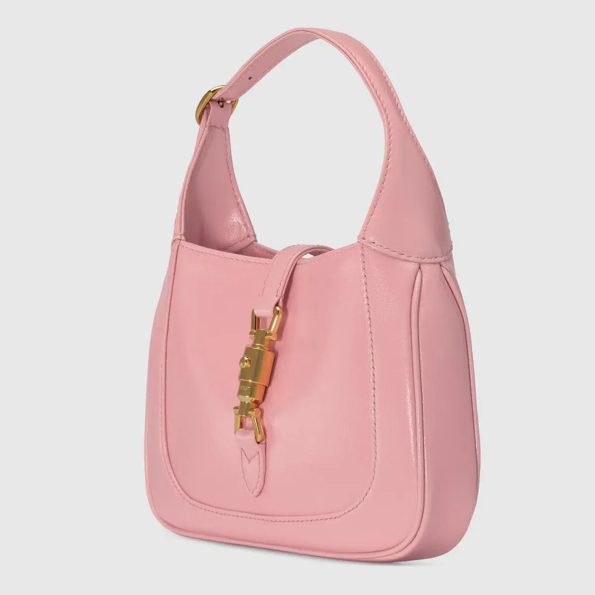 GUCCI Jackie 1961 Mini Bag Light Pink Leather photo 2